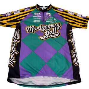 XL Vintage 1995 GT BICYCLES Montgomery Bell Racing CYCLING JERSEY Isuzu ITALY